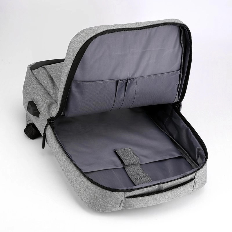 Large Capacity College School Bag with USB Charging Port 3