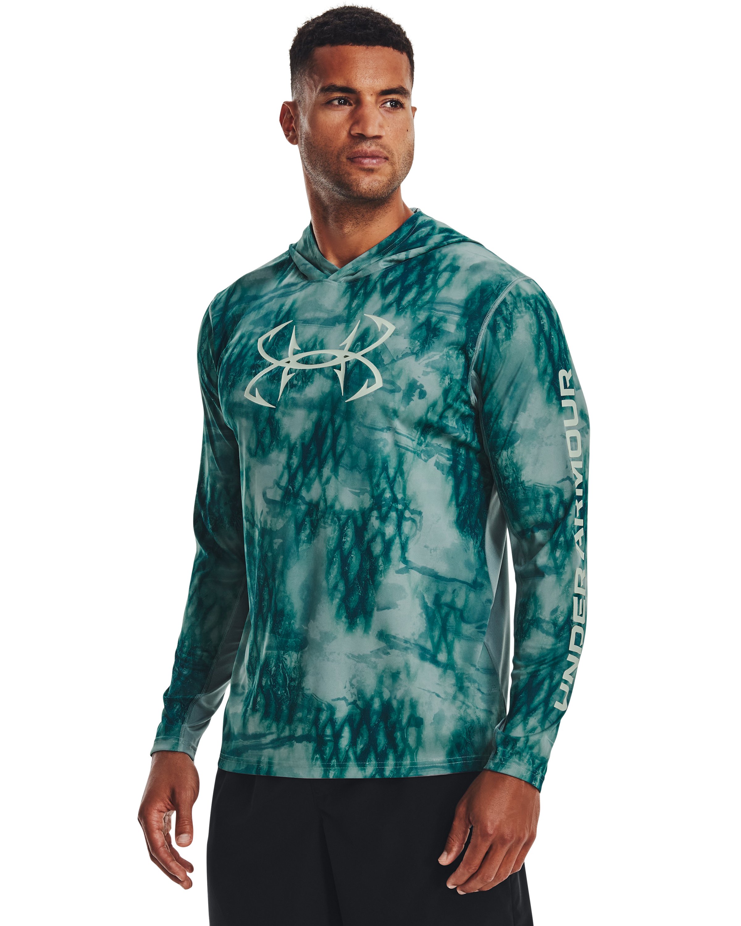 Men's UA Iso-Chill Shorebreak Camo Hoodie 9