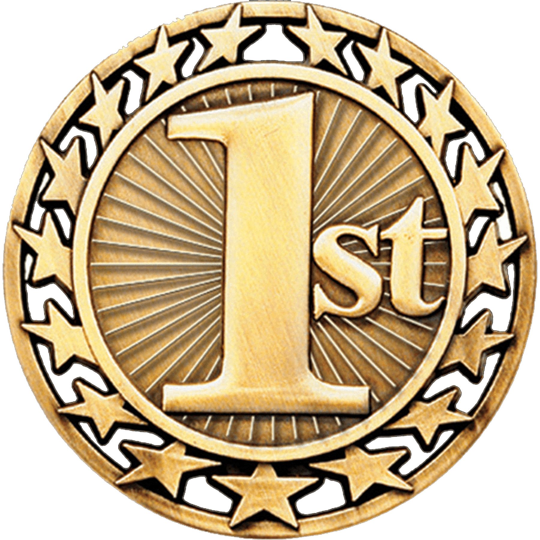 Stock Star Sports Medals: 1st Place 2