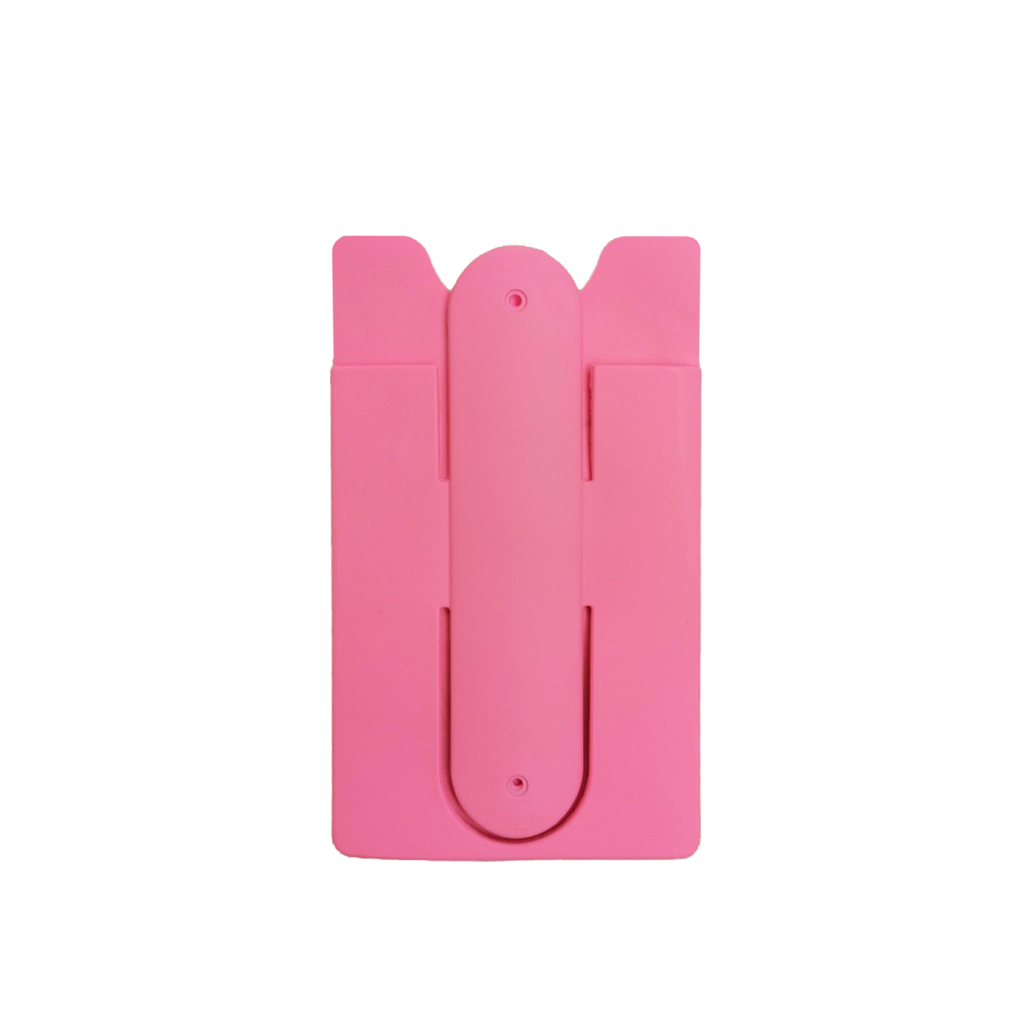 Adhesive Silicone Card Wallet With Stand 2