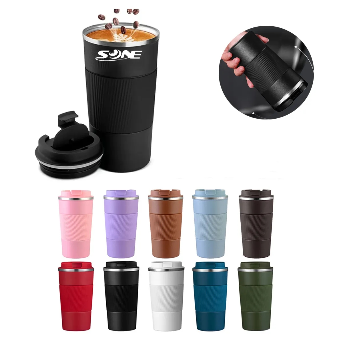 17oz Stainless Steel Vacuum Insulated Tumbler 2