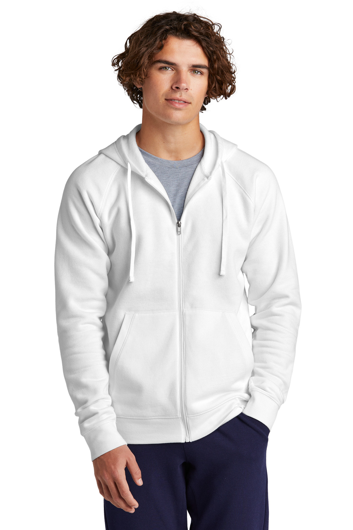 Sport-Tek Drive Fleece Hooded Full-Zip STF201 28