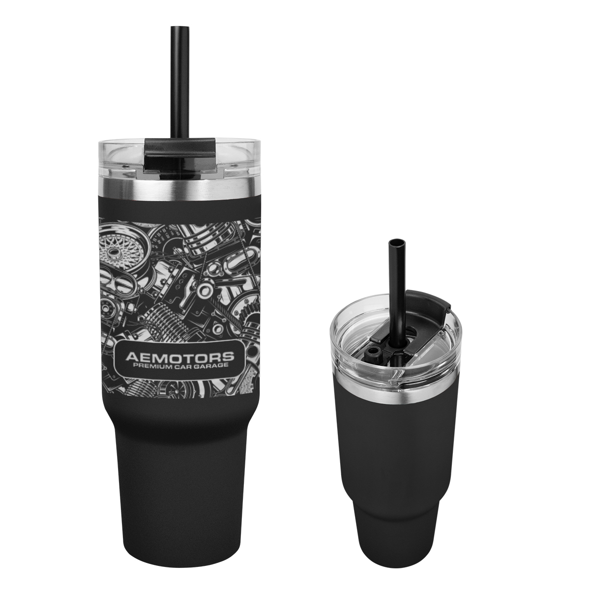 40 OZ. FULL LASER NAOMI INTREPID STAINLESS STEEL TUMBLER 3