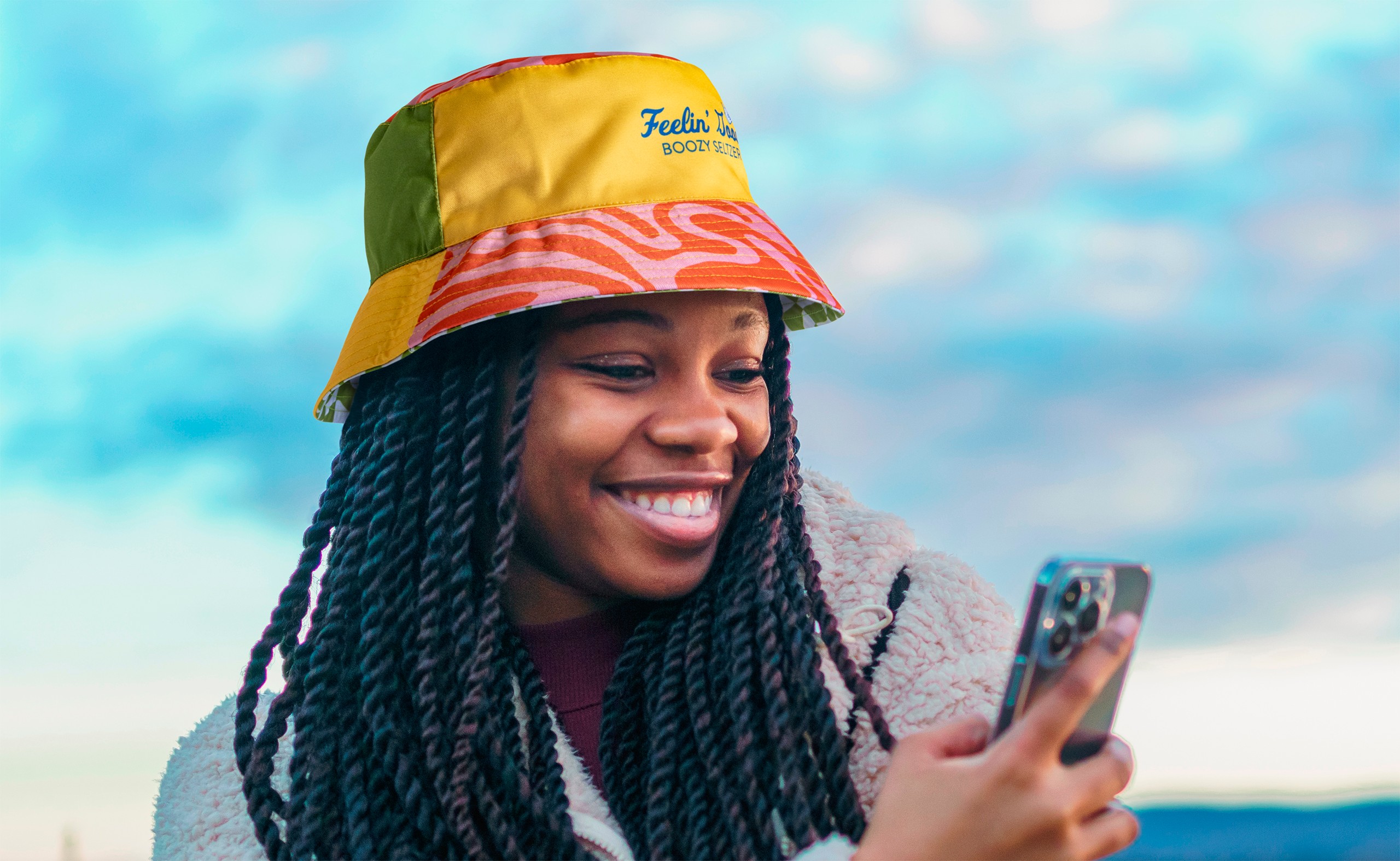 Reversible Polyester Bucket Hats