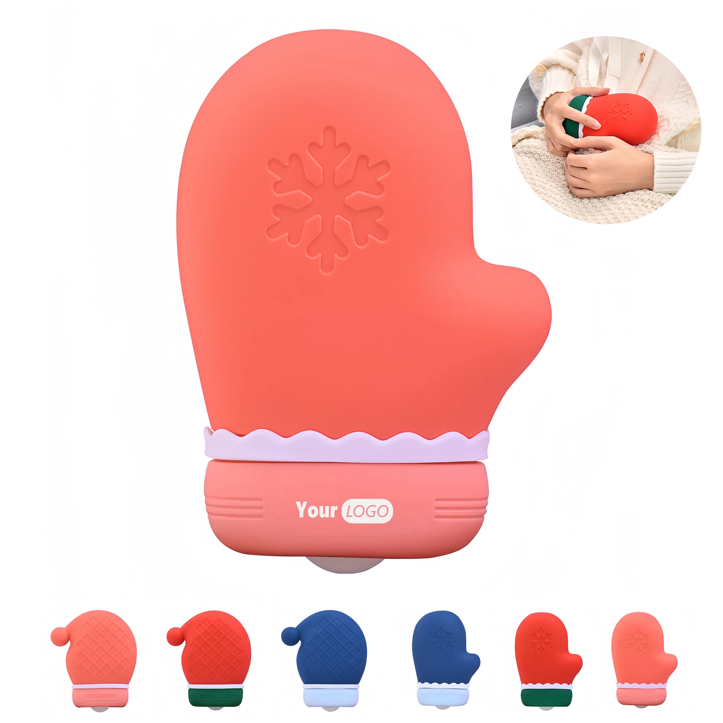 Silicone Portable Injection Hot Water Bag 3