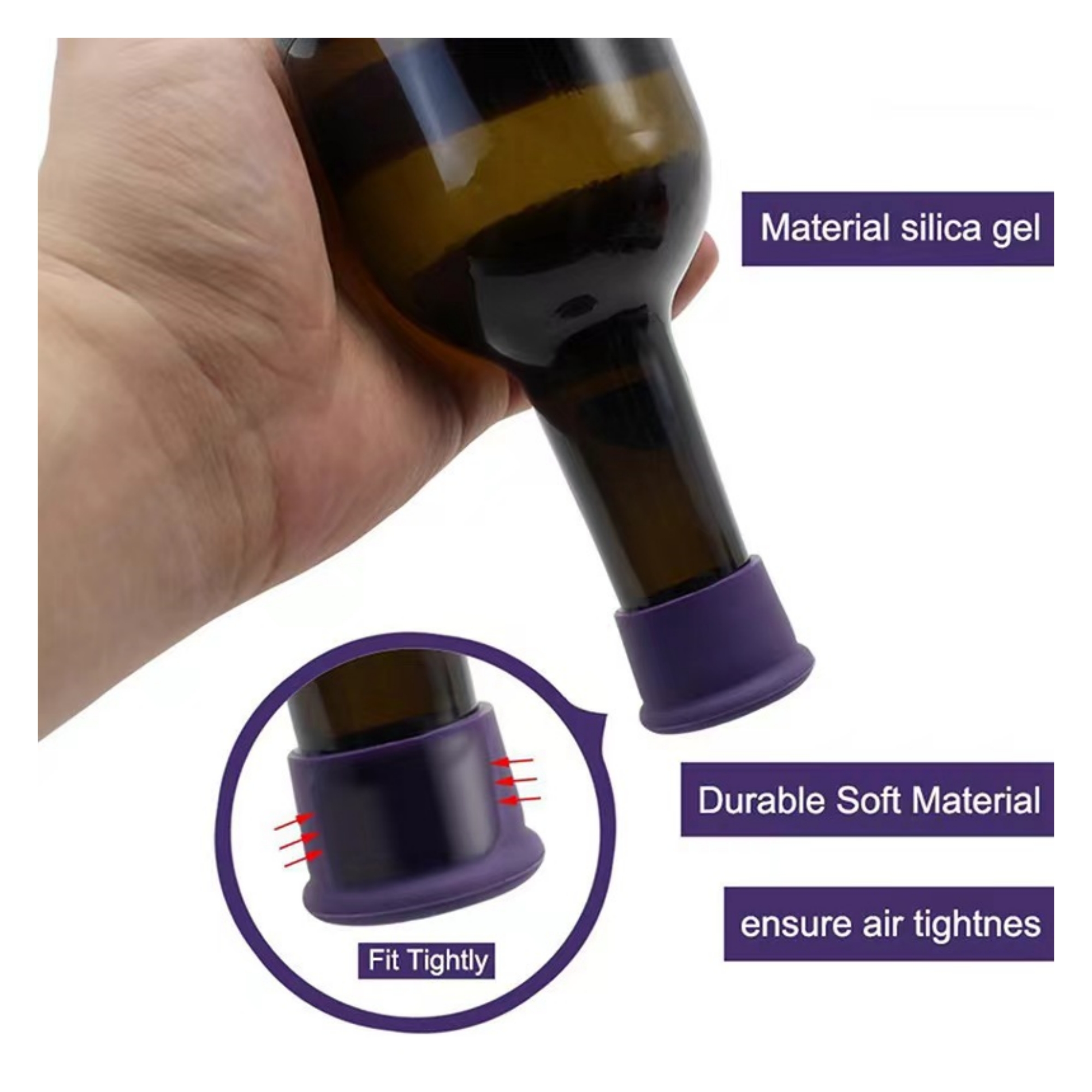 Silicone Wine Stopper 3