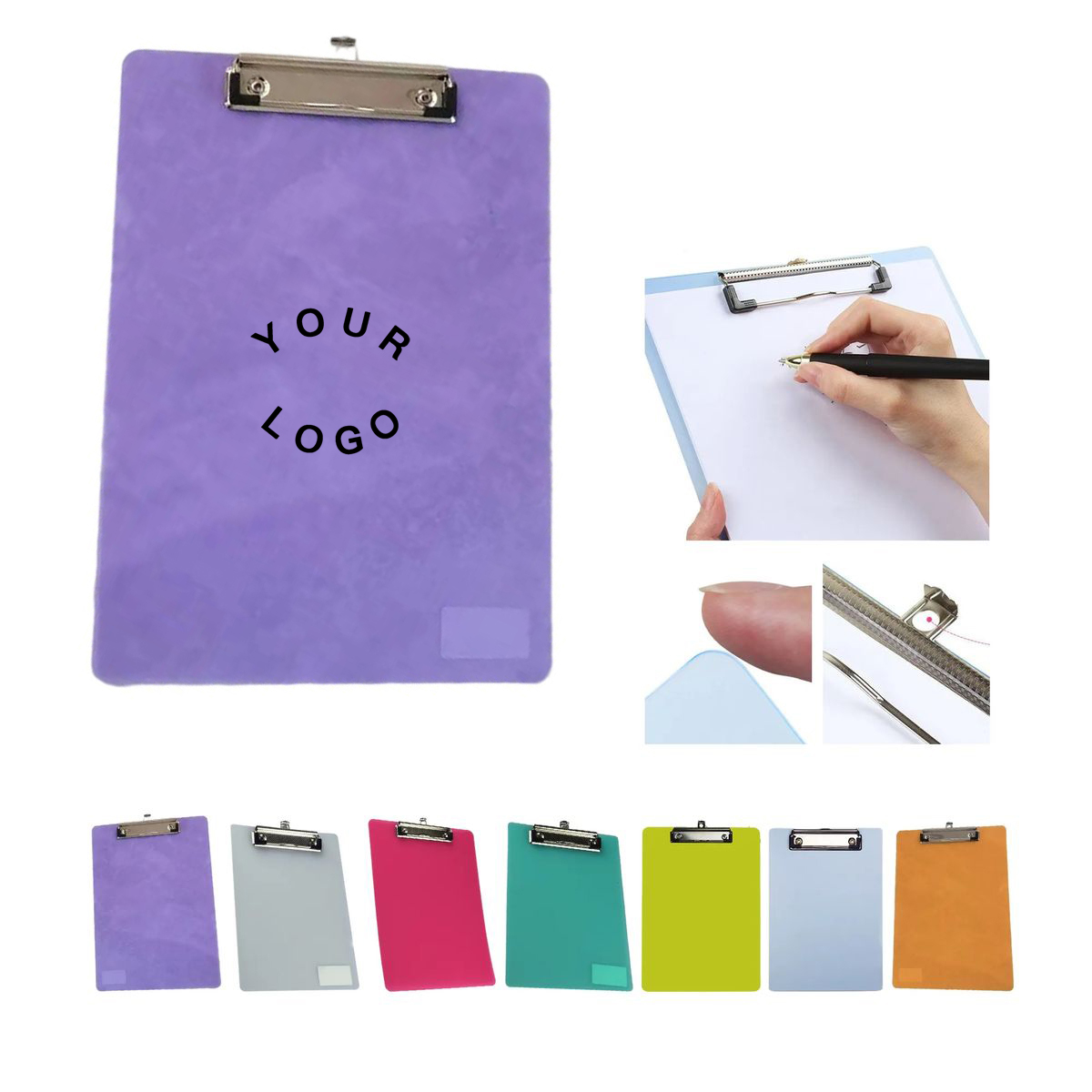 A4 Size PP Clipboard with Secure Clamp 5