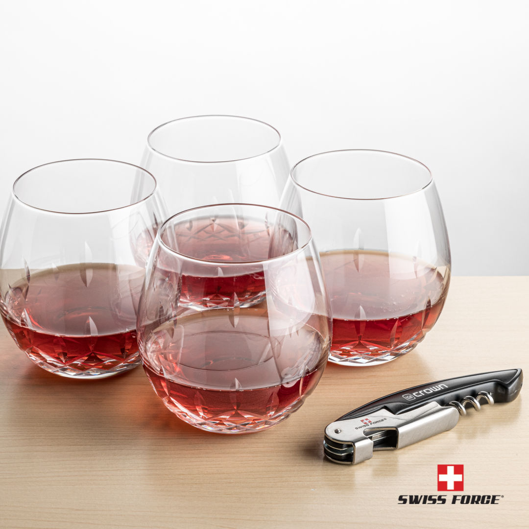 Swiss Force® Opener & Templeton Stemless Wine 7