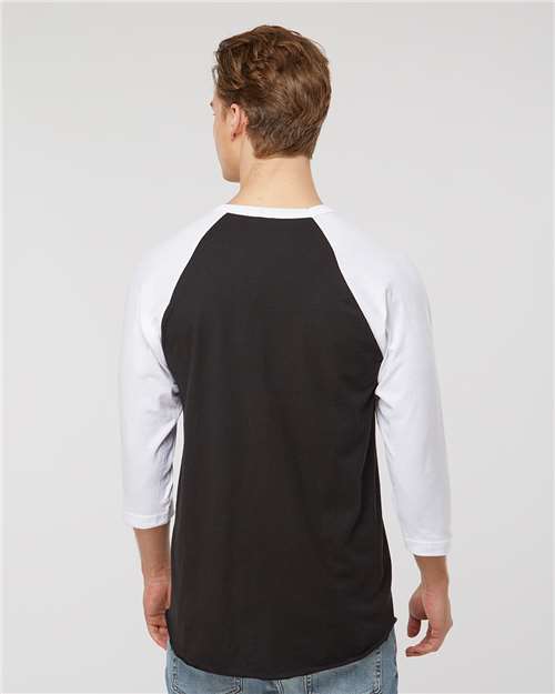 Unisex Fine Jersey Raglan T-Shirt - 245 142