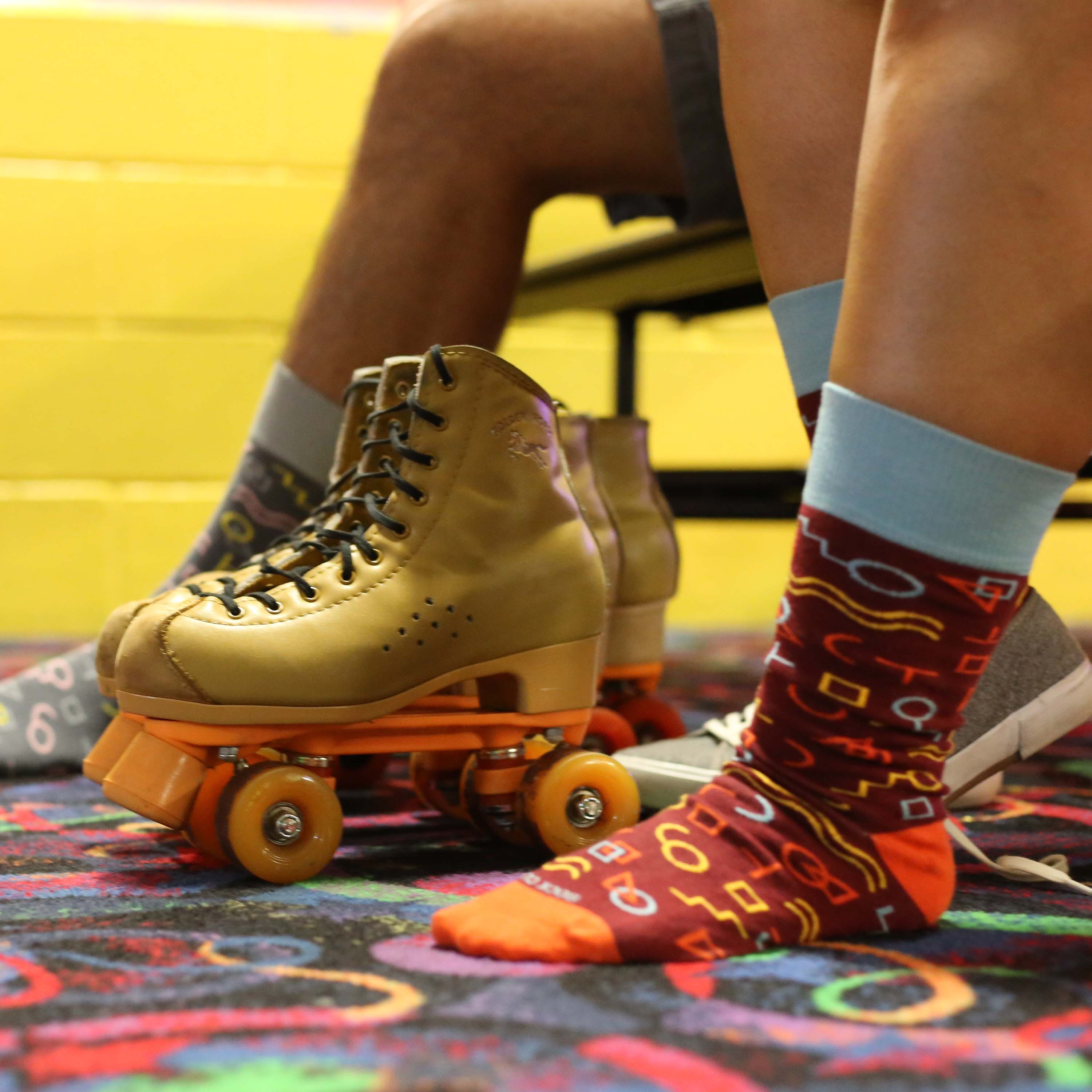 Cotton Roller Derby Socks - Durable Comfort on Eight Wheels - American Made 1