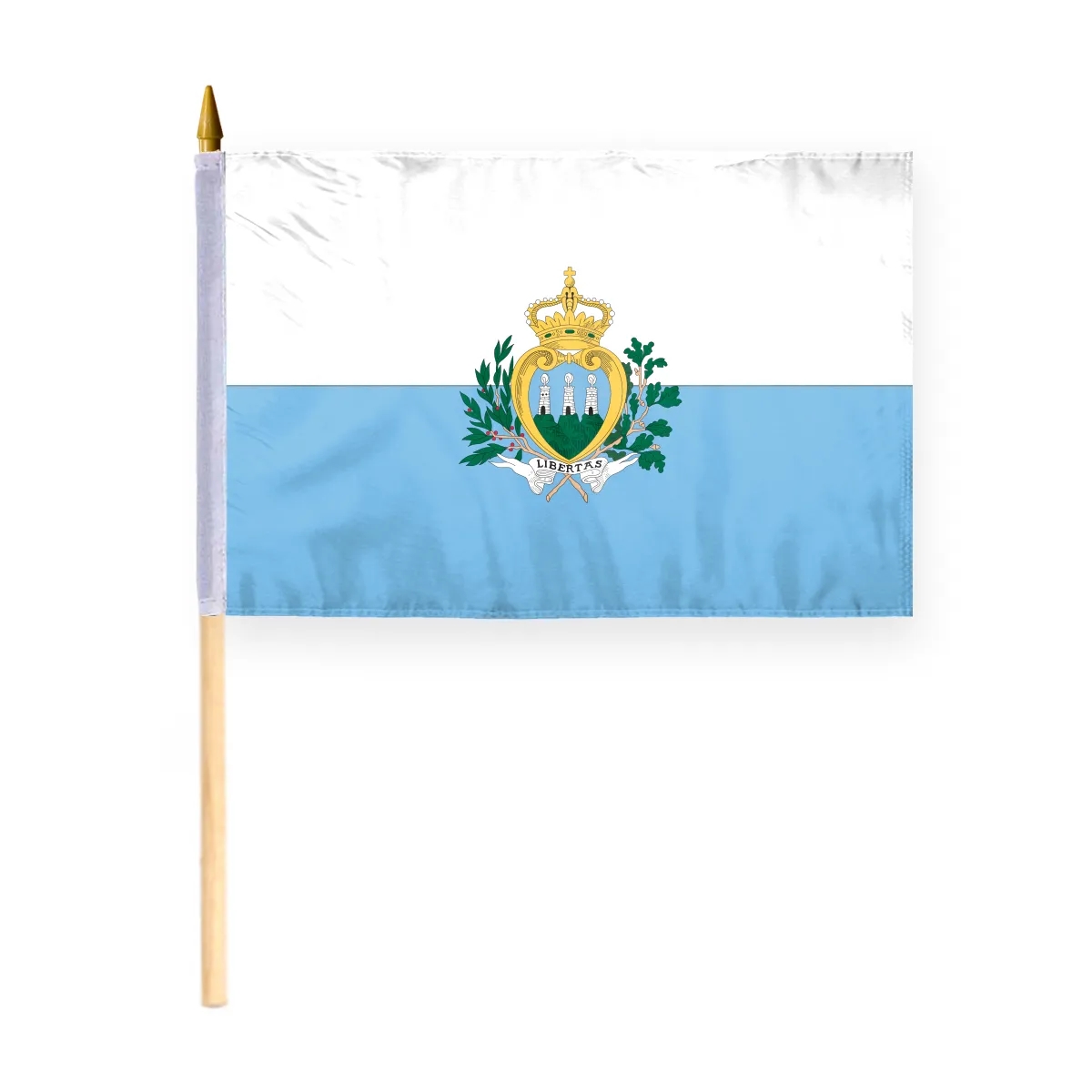 World Flag - San Marino With Seal 3