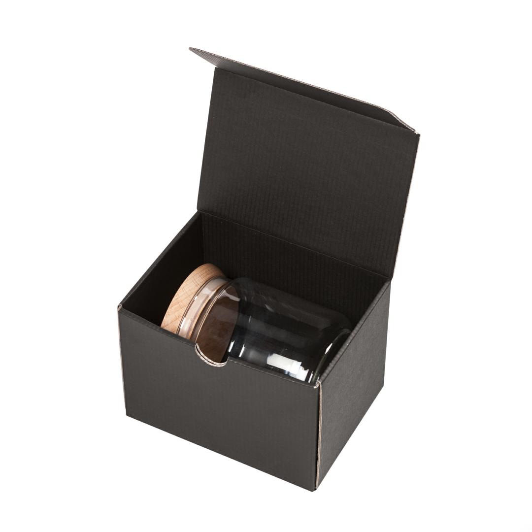 Finch Jar with Wooden Lid - Imprinted 6