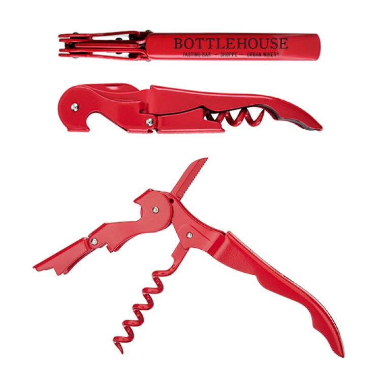 Truetap™ Full Red Double Hinged Corkscrew