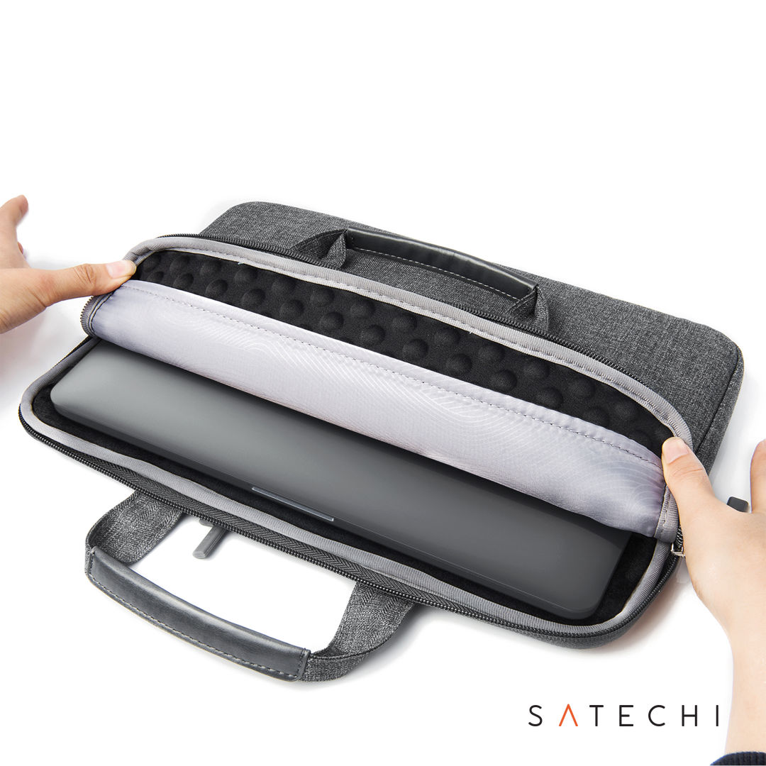 SATECHI® Water-Resistant Laptop Carrying Case w/ Pockets 7