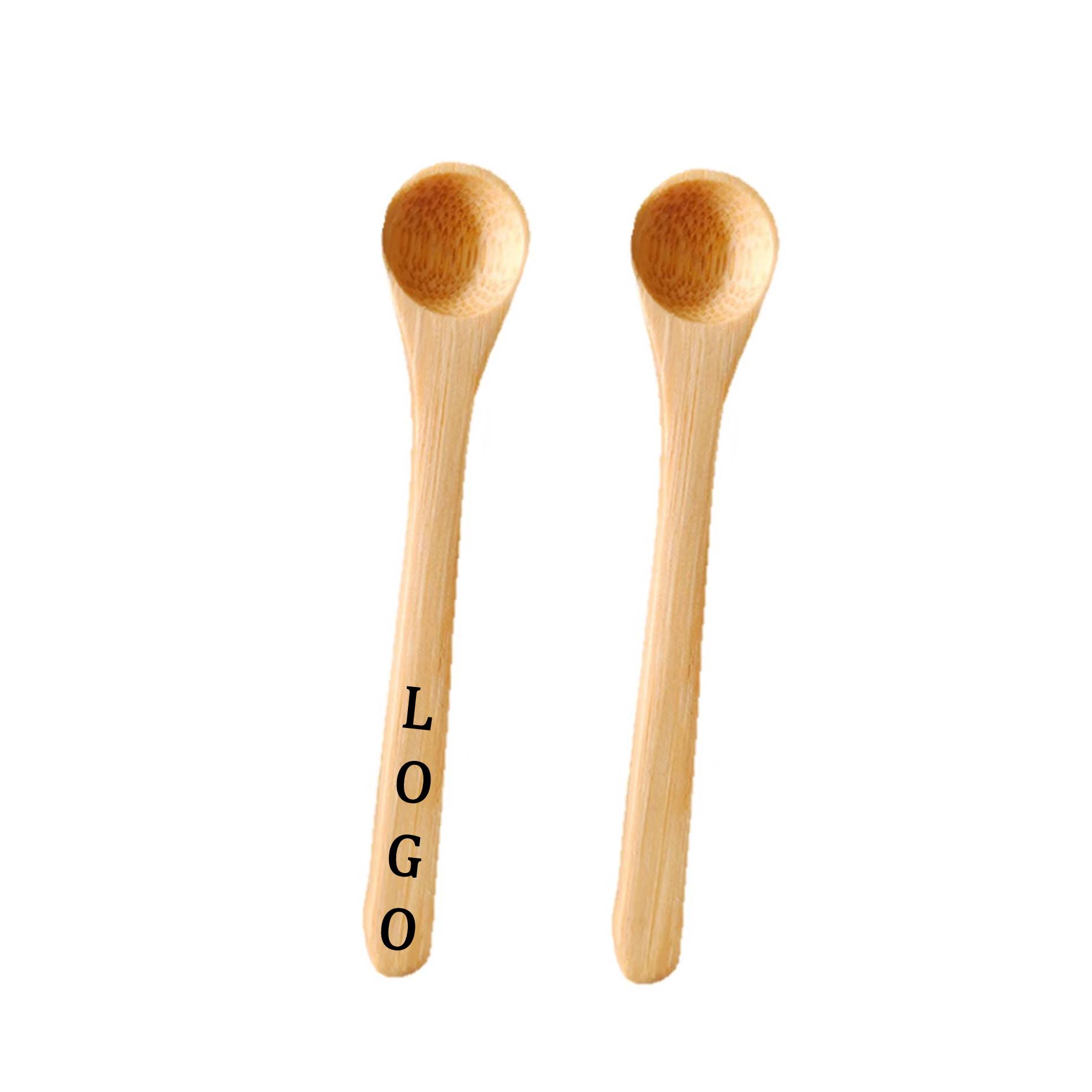 Bamboo Mini Medicine Powder Spoon 2