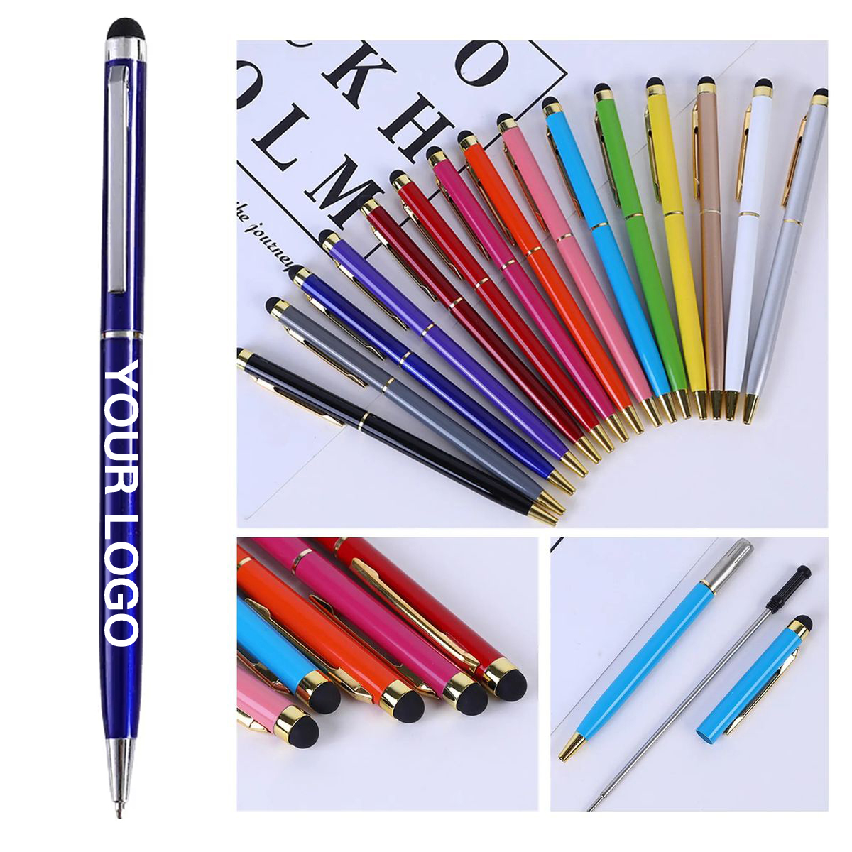 Durable Brass Stylus Pen With Fine Point Tip 13
