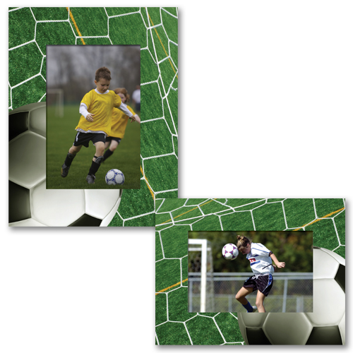 Soccer Paper Easel Frame