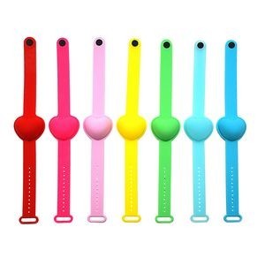 Adjustable Oval Shaped Sanitizer Wristband Dispenser 10