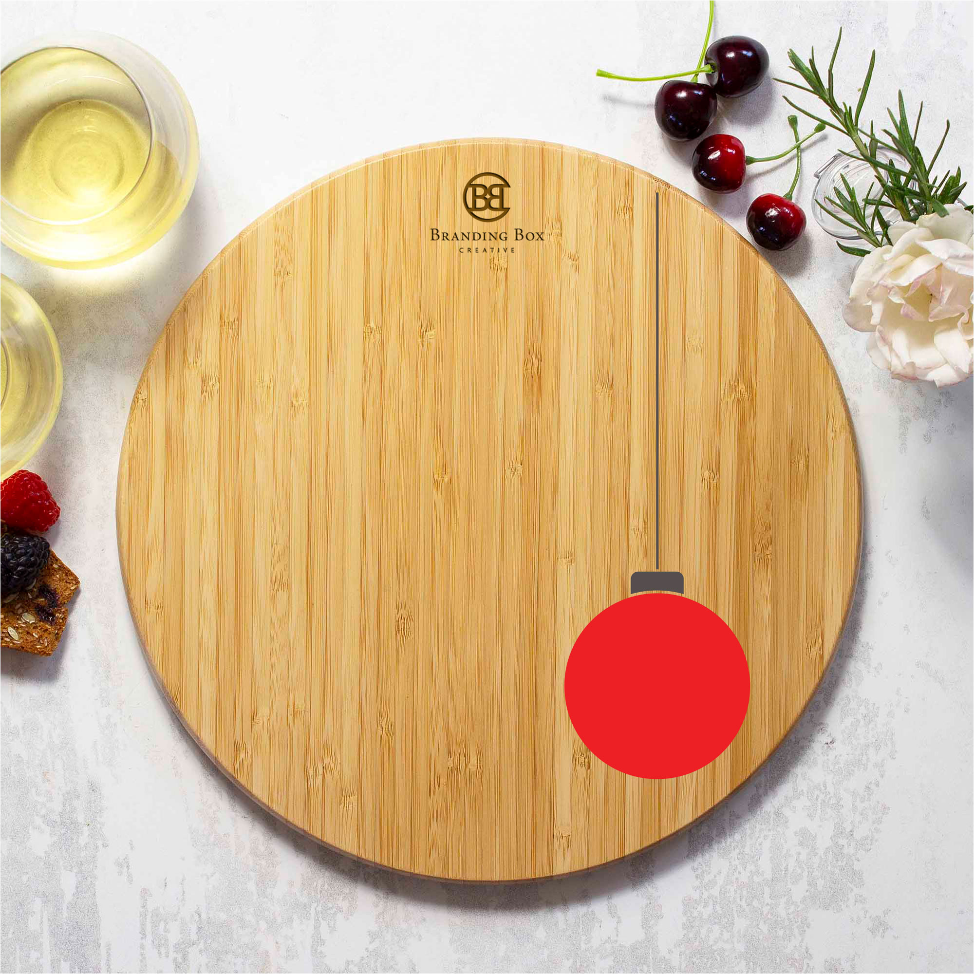 Decorative Holiday Ornament Cutting and Serving Board(Seasonally Available) 1