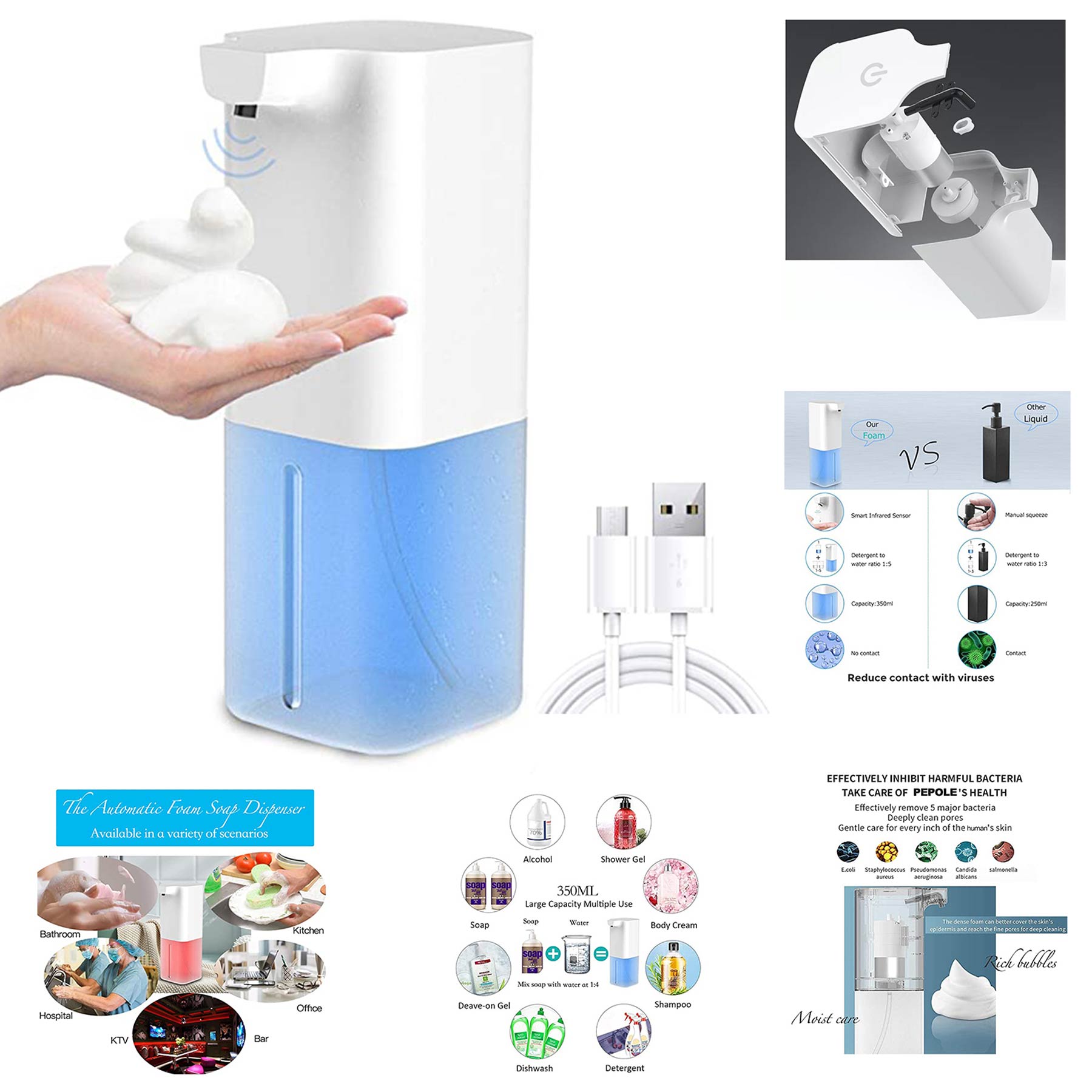 Touchless Foaming Soap Dispenser 1