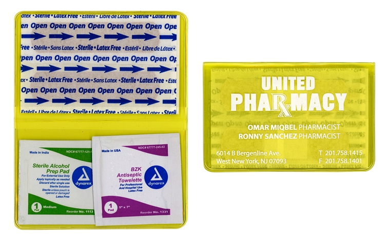 First Aid Purse in Translucent Vinyl Colors 2