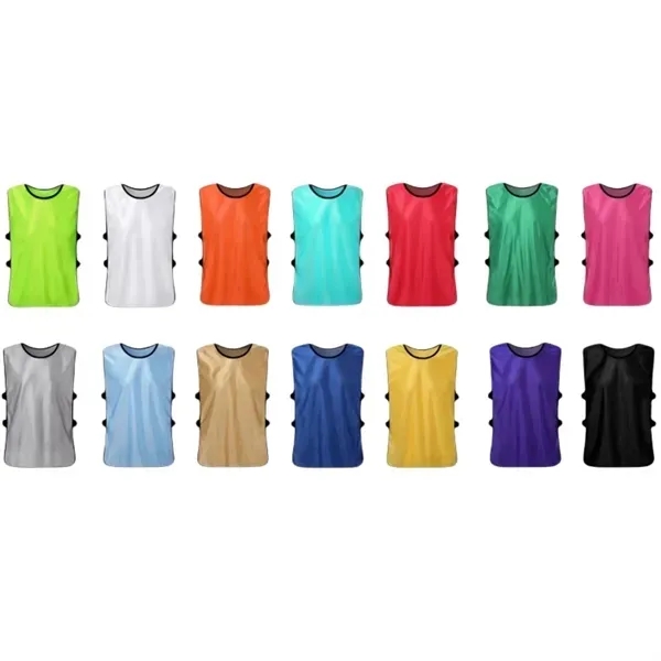 Colorful Mesh Training Vest with Adult and Children Sizes 4