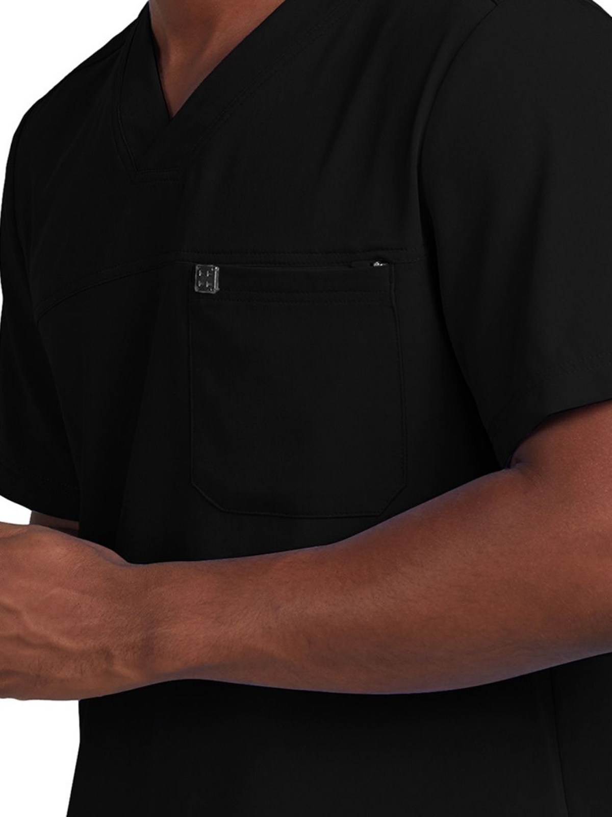 White Cross - CRFT - Men's Two-Pocket Fluid Resistant V-Neck Top 10