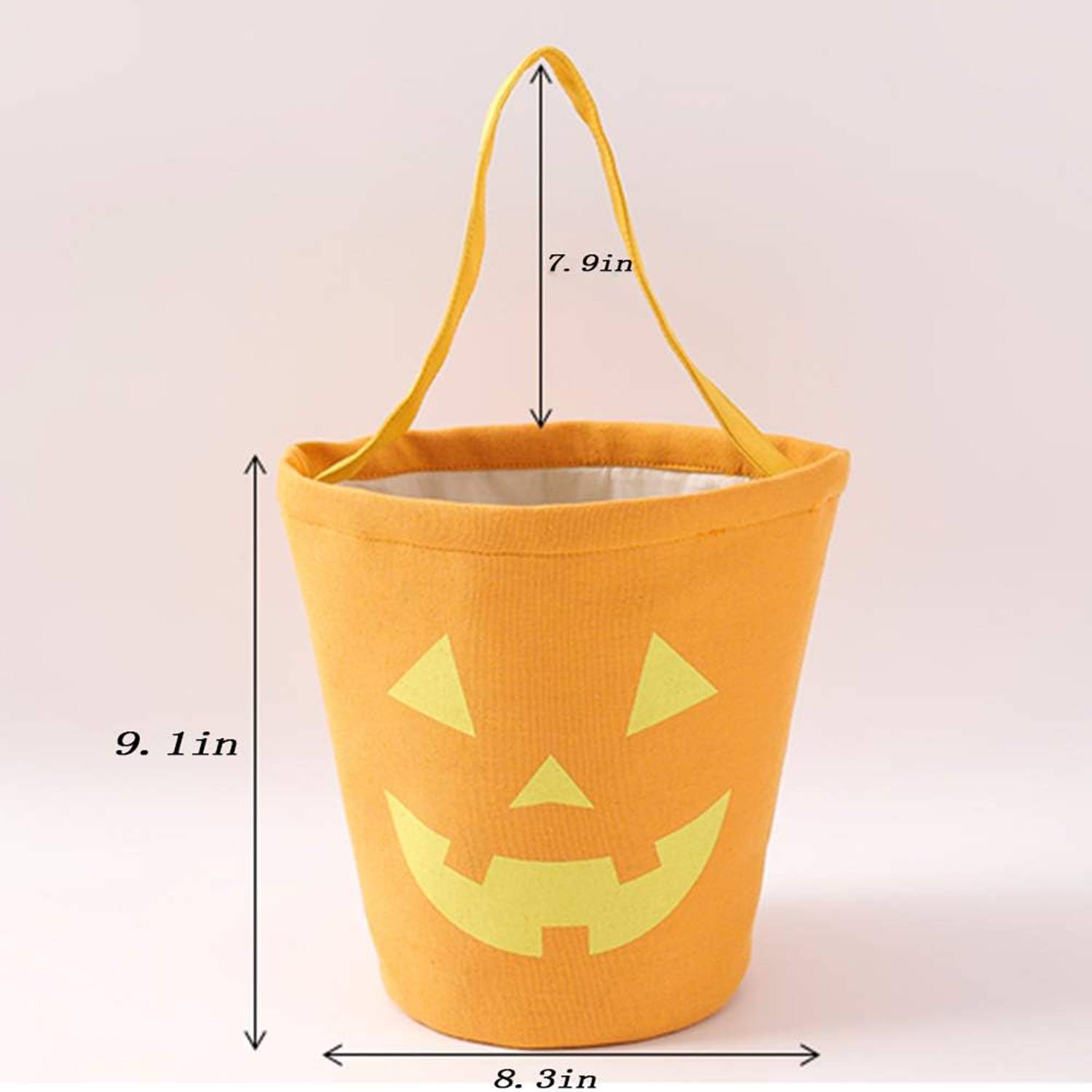 Halloween Canvas Treat Bag, custom tote bag with logo imprint 2