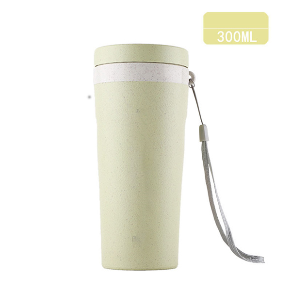 Wheat Straw Double-Layer Insulation Hand-Made Cup 4