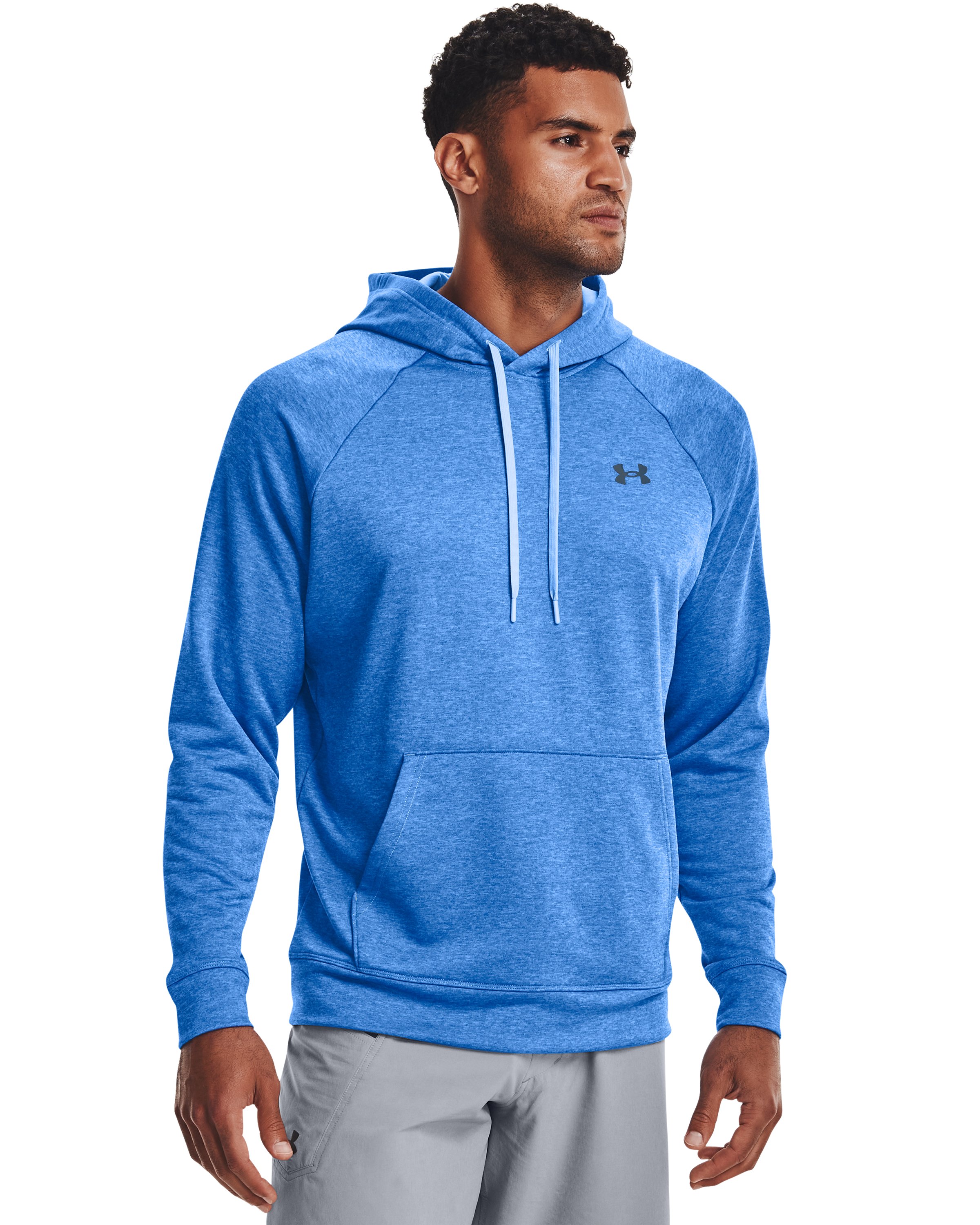 Men's UA Shoreline Terry Hoodie, custom hoodie or sweatshirt with logo imprint 5
