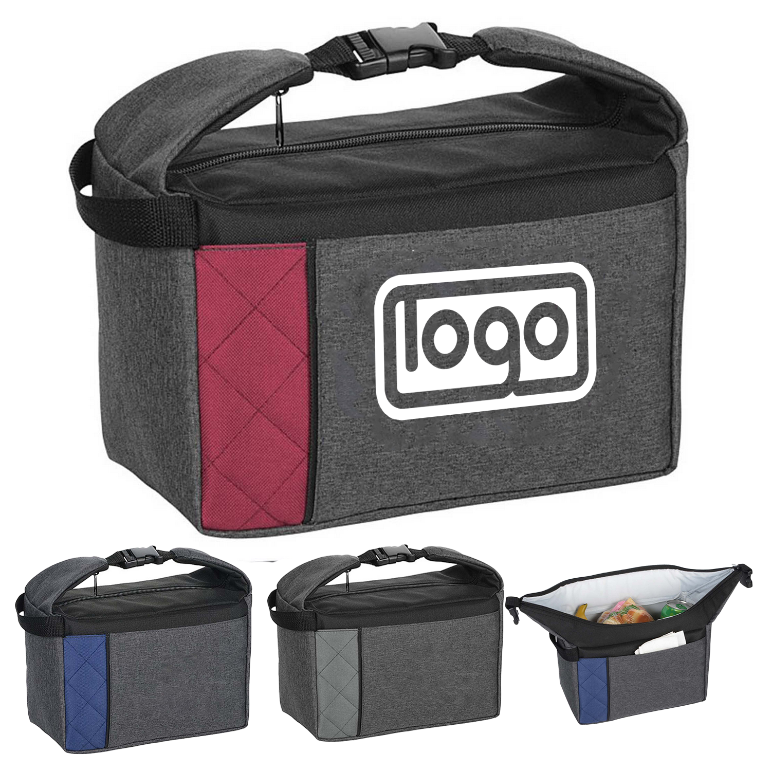Extra-Thick Thermal Insulated Lunch Bag 5