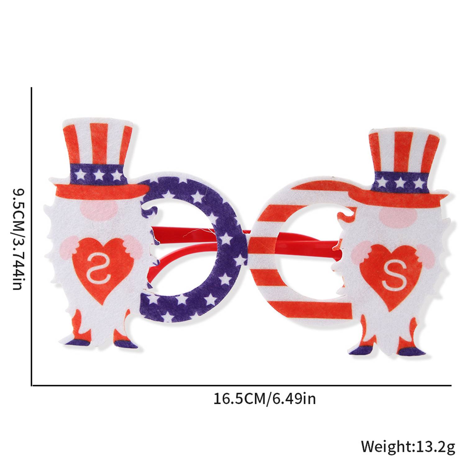 American Independence Day Monogrammed Flag Eyeglass Frame 4