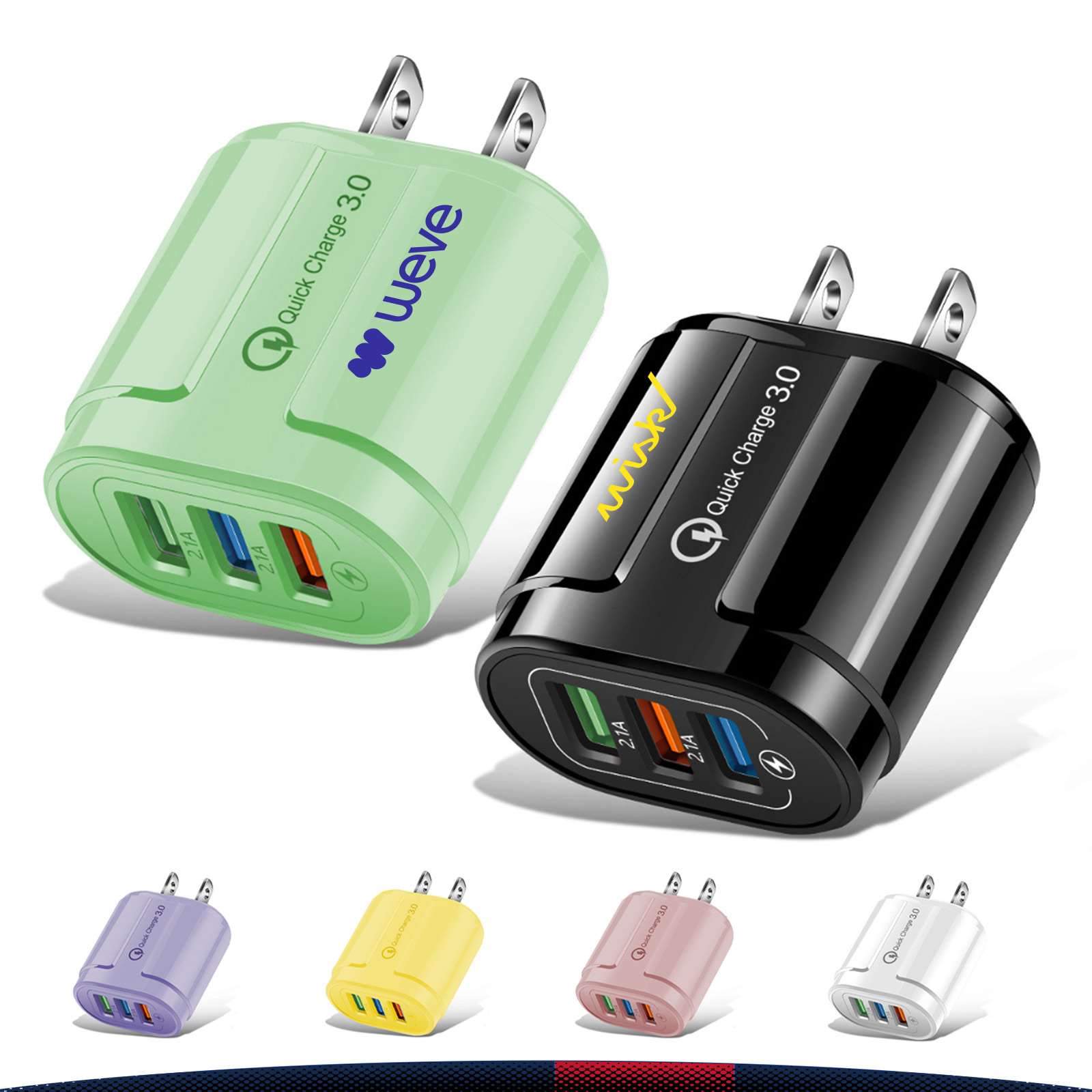Drimex 3-Port USB Wall Charger 5