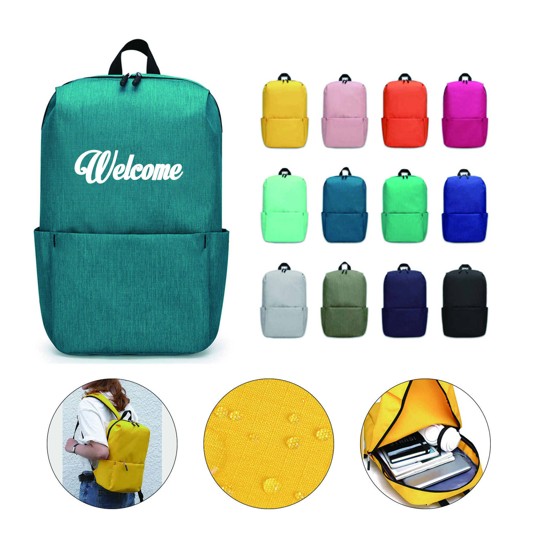 Waterproof Laptop Backpack 2