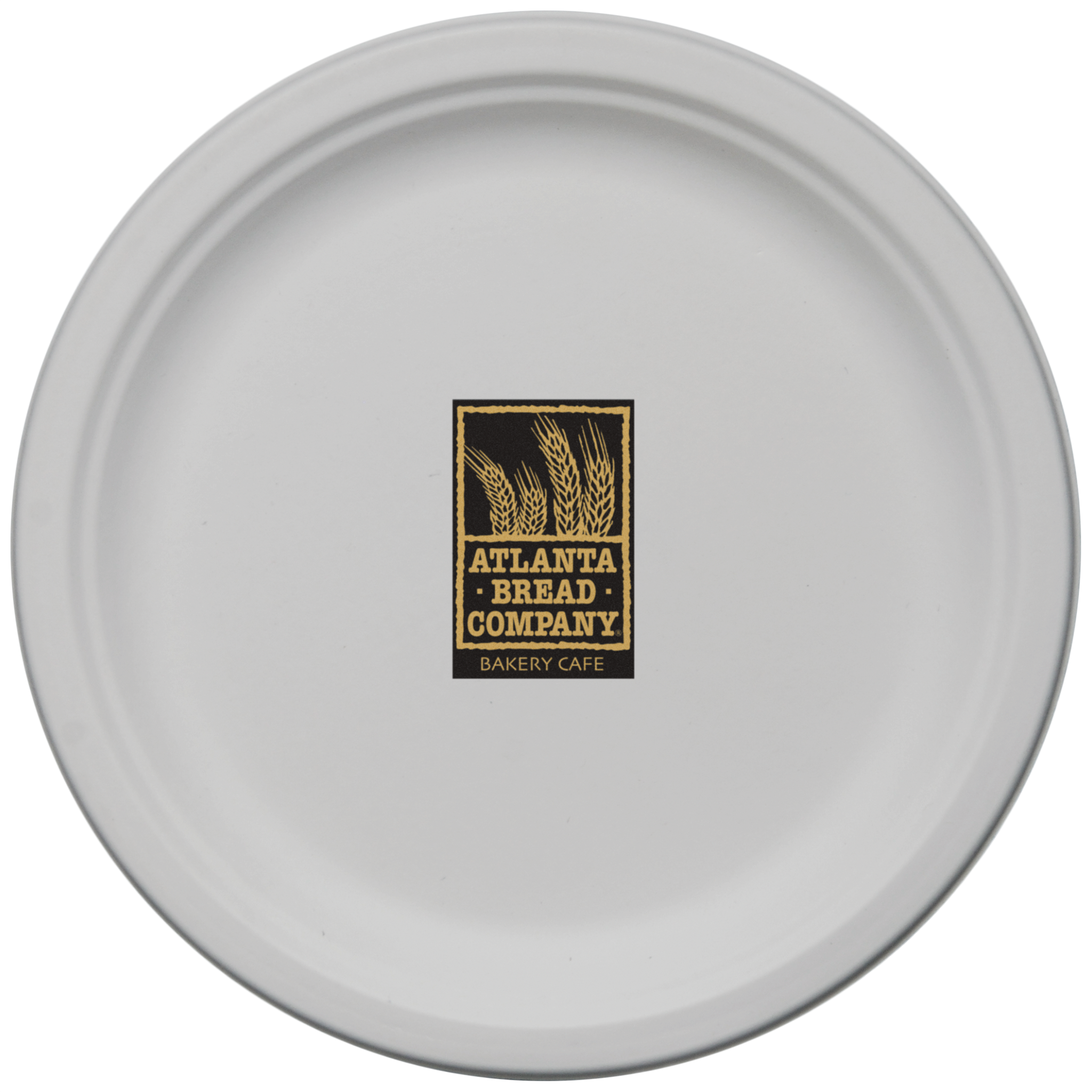 10.000" Eco Molded Fiber Plate Round Tradition Print 2