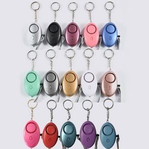 Elegant Safety Alarm Keychain With LED Light And 120DB Panic Sound 9