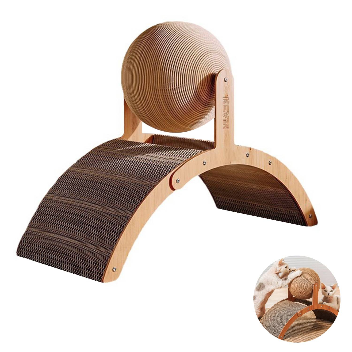 Deluxe Ferris Wheel Cat Scratcher 9