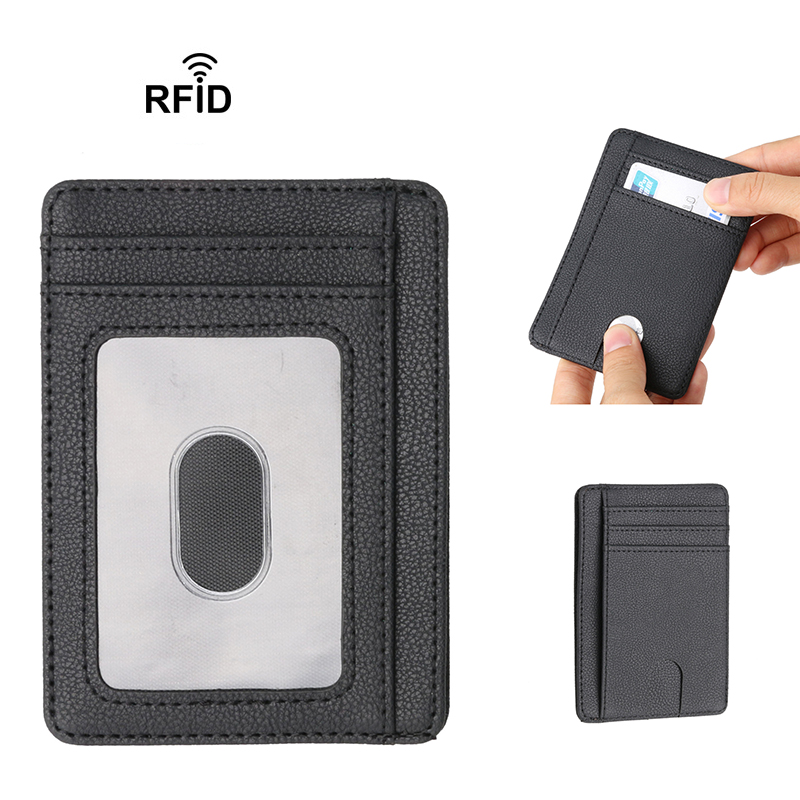 PU Wallet RFID Card Holder 2