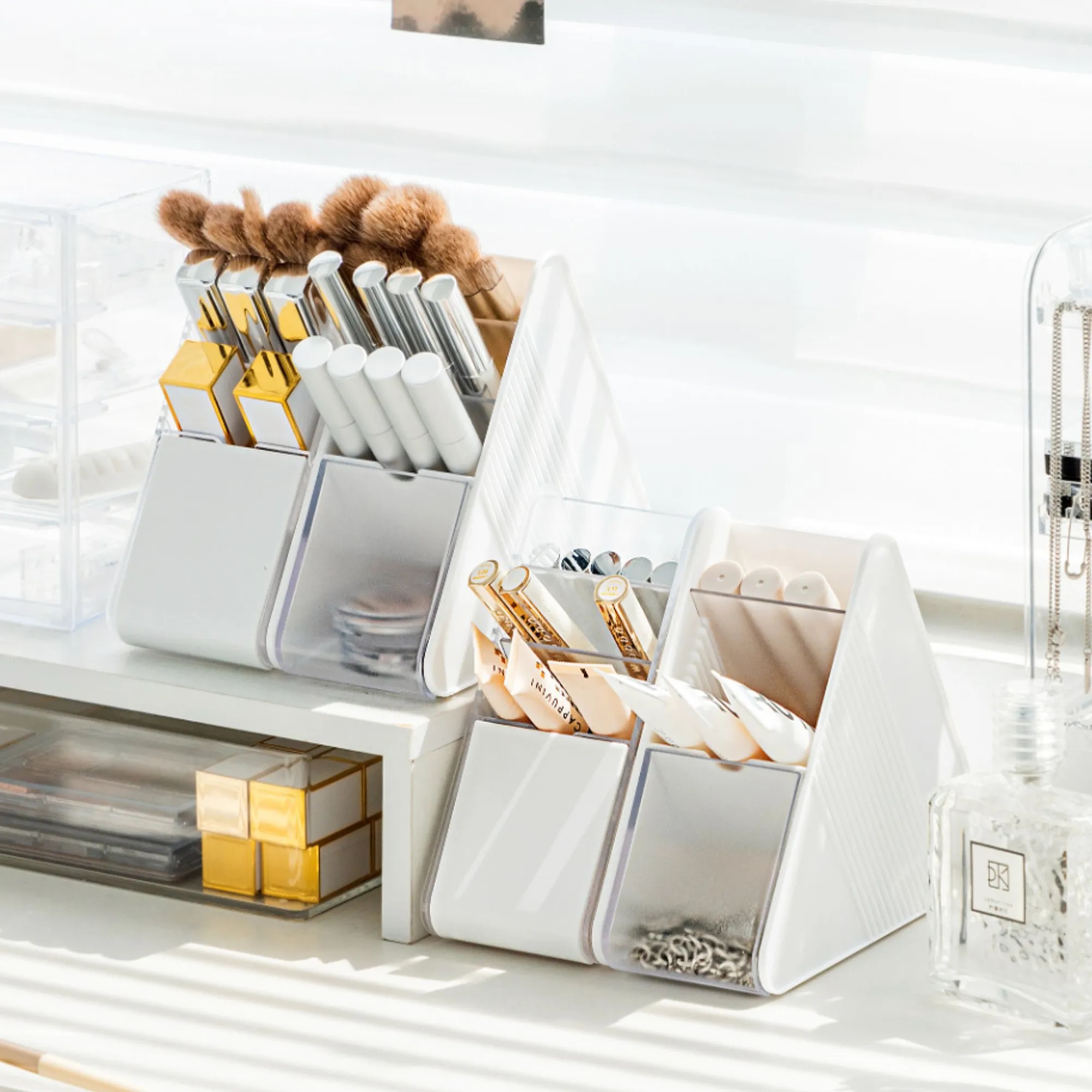 Triangular Multifunctional Pen Holder 5