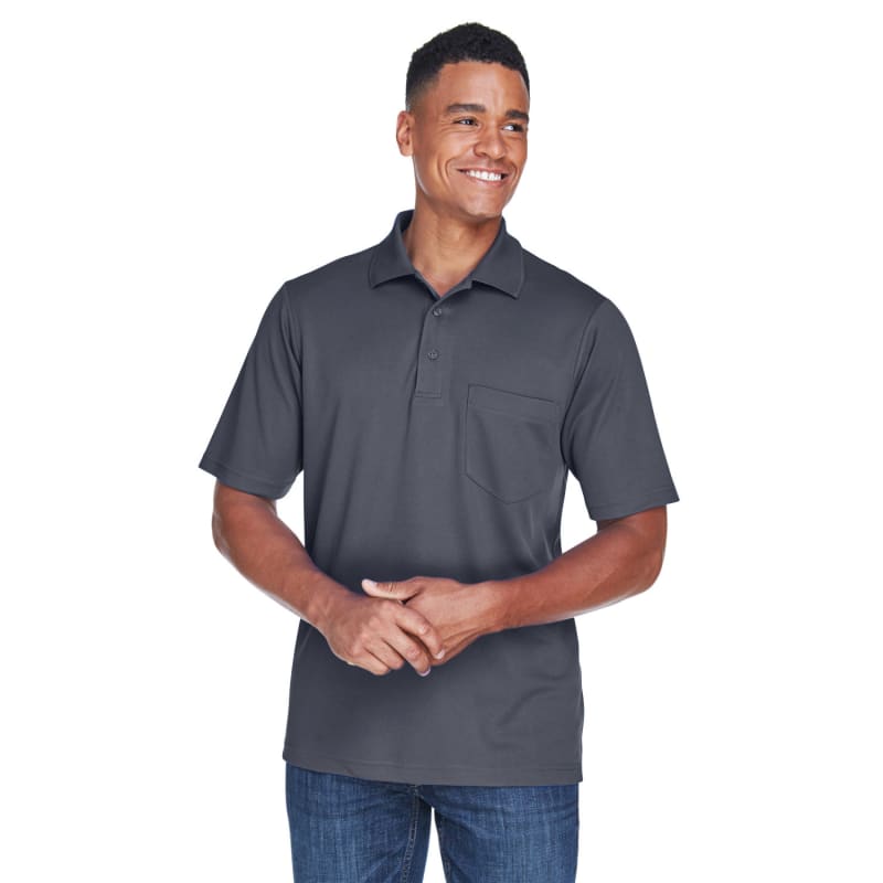CORE365 Men's Origin Performance Piqué Polo With Pocket 3