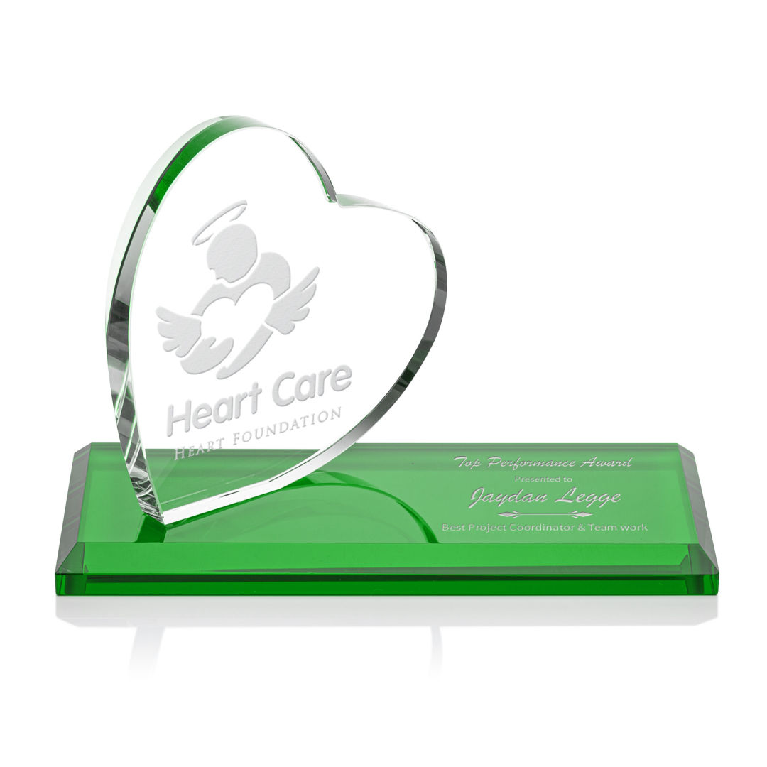 Northam Heart Award - Deep Etch 8