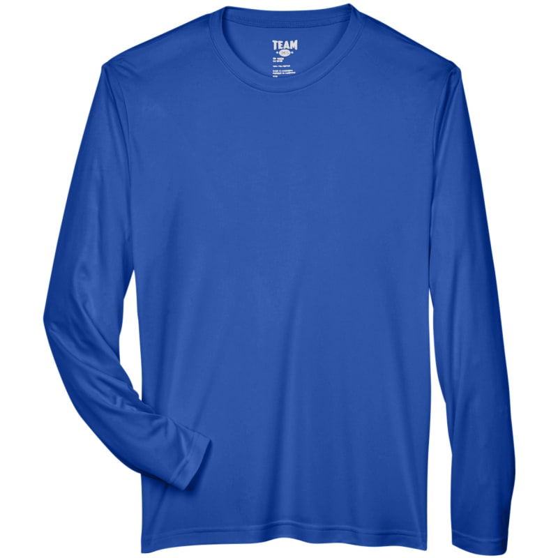 Team 365 Mens Zone Performance Long-Sleeve T-Shirt 2
