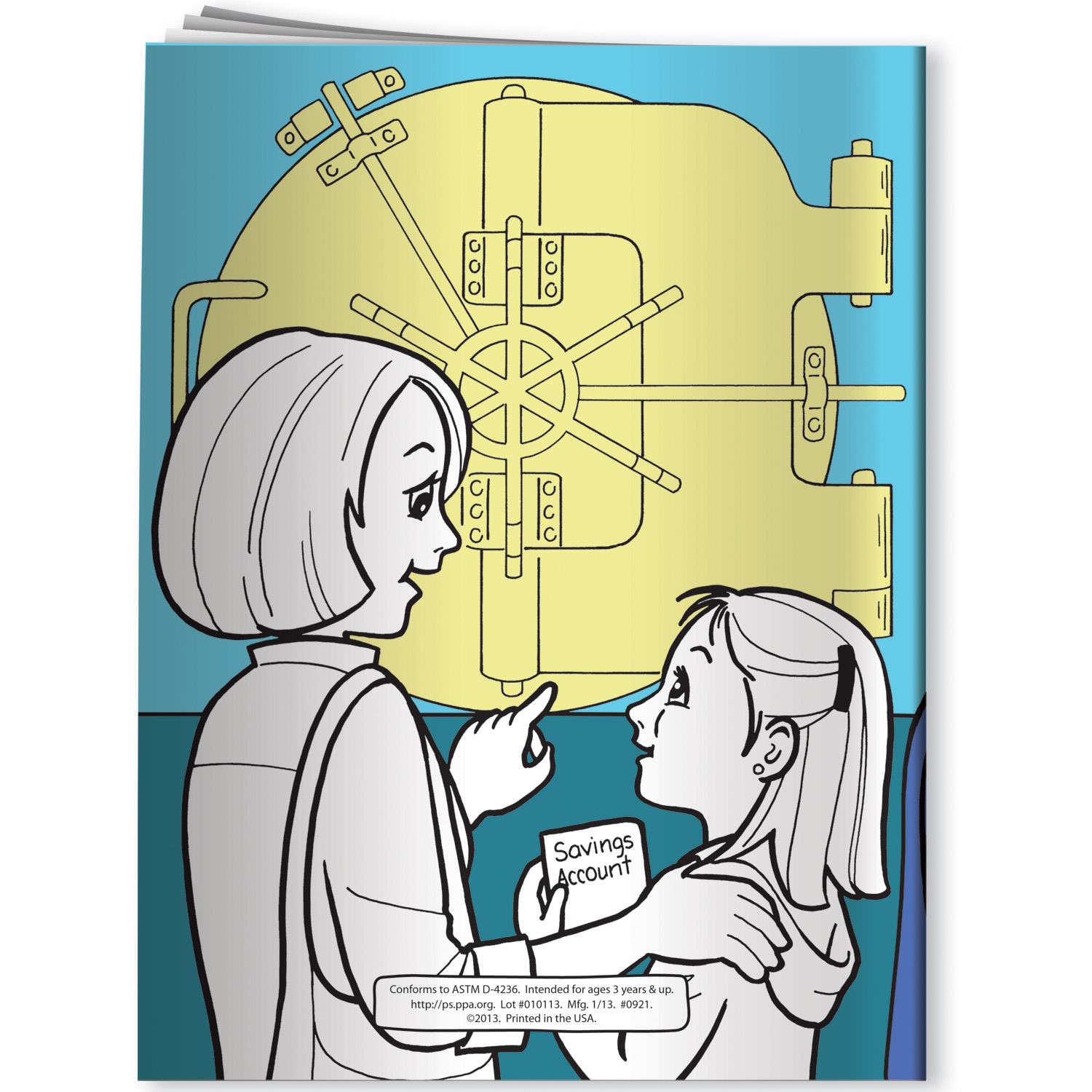 Coloring Book - Let's Go to the Credit Union 2