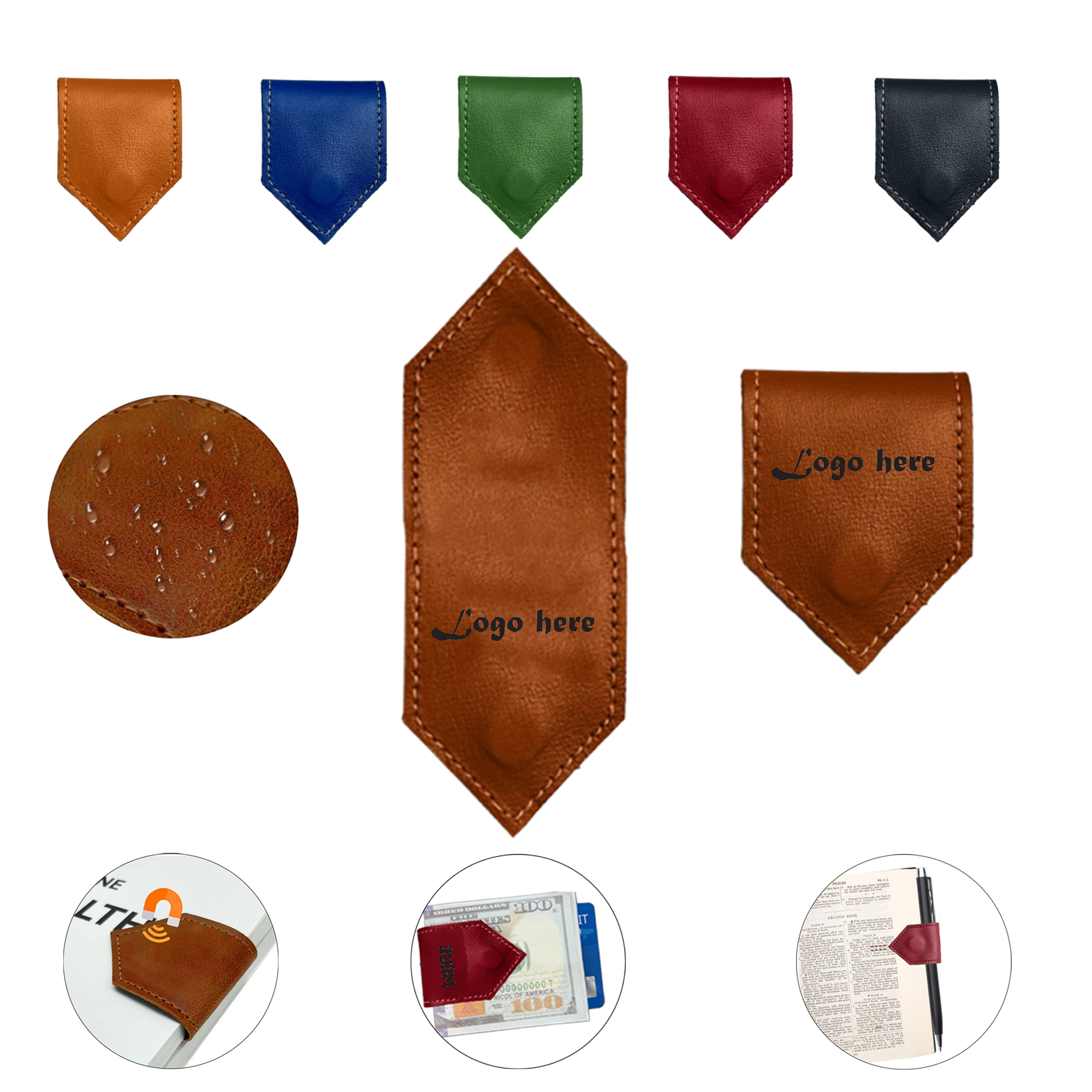 Vintage Rhombus Magnetic Bookmark MOQ 50 3