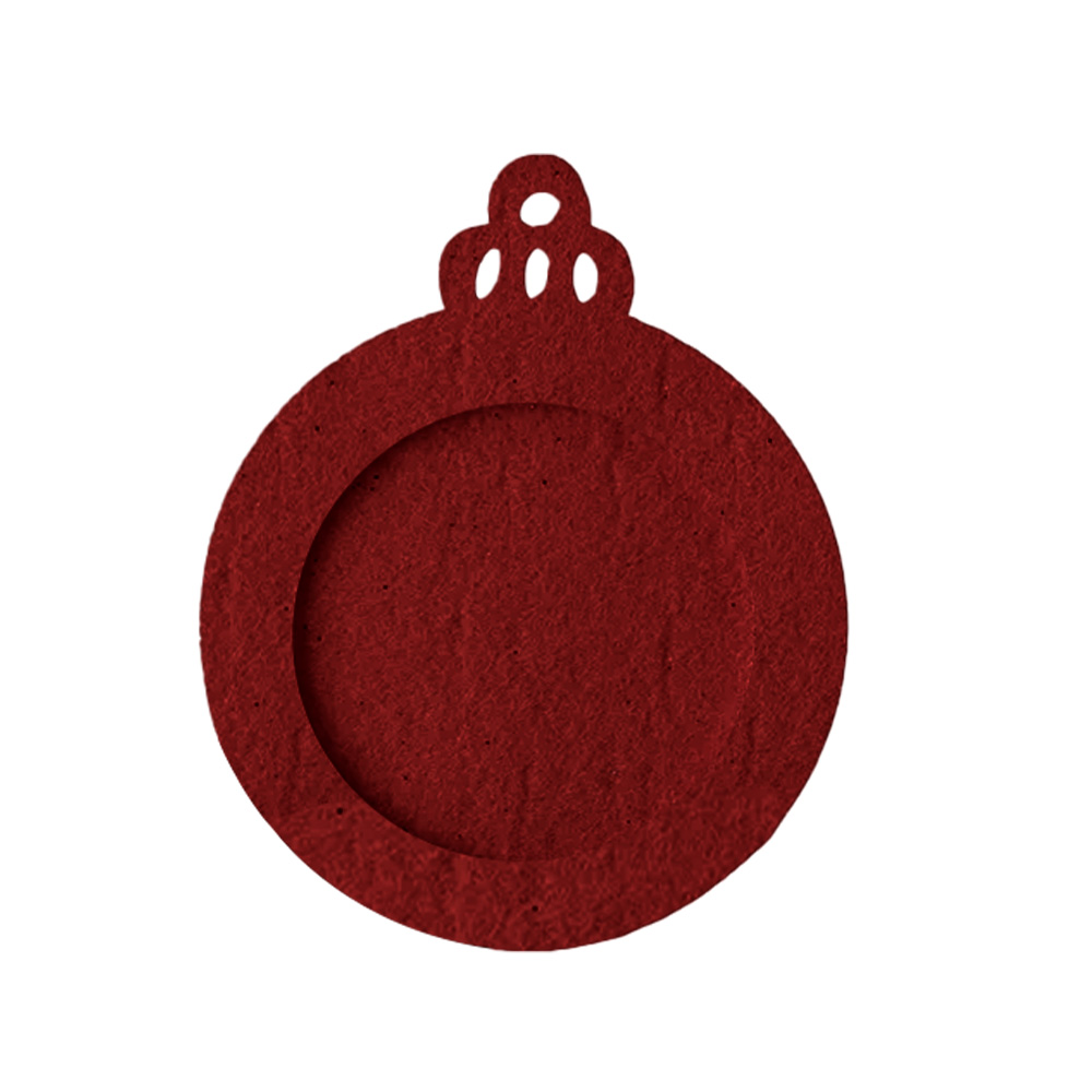 Felt Holiday Photo Frame 19