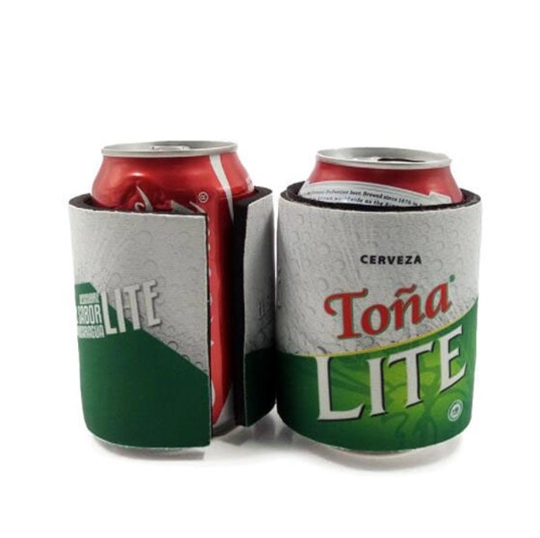 Slap Can Coolers Flag Sleeve Covers Neonblond 5