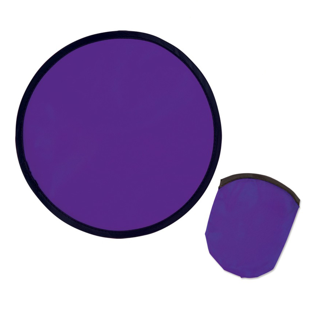 Folding Polyester Flying Disc w/Package 2