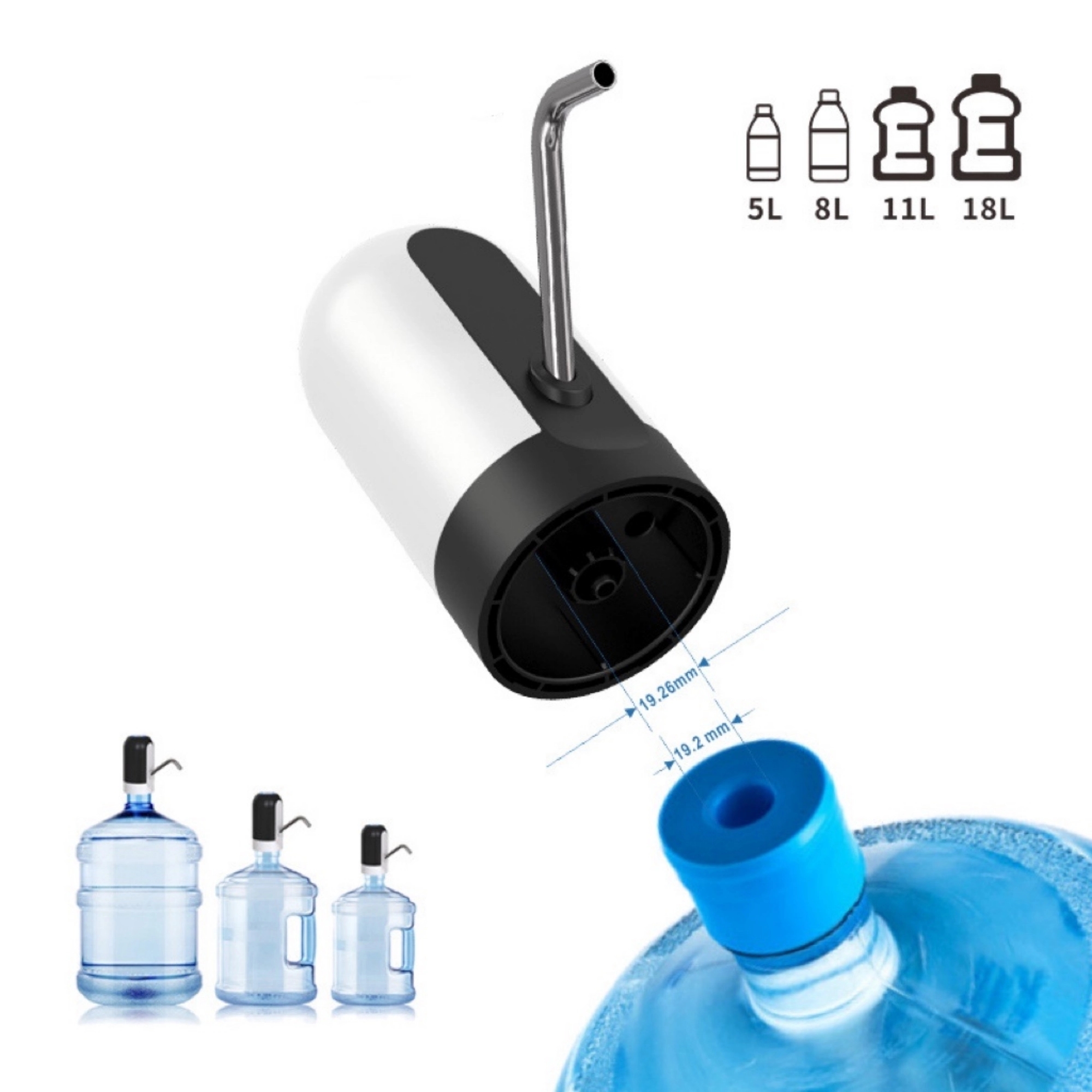 Rechargeable Water Dispenser Pump 2