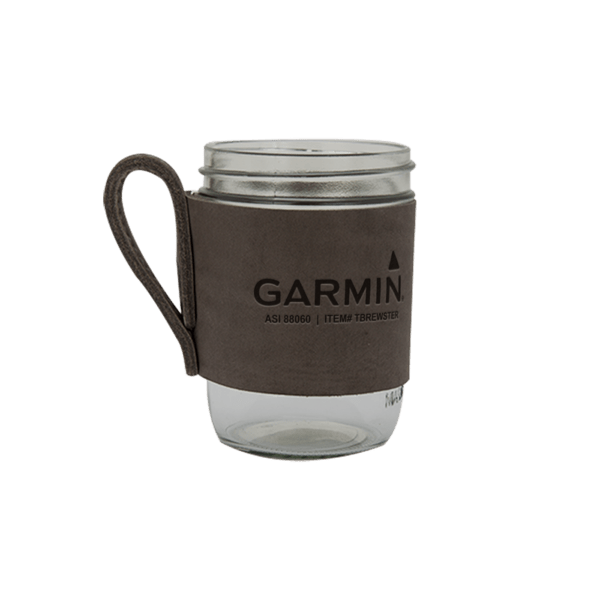 Brewster 16 oz. Wide Mason Jar & Sleeve 12