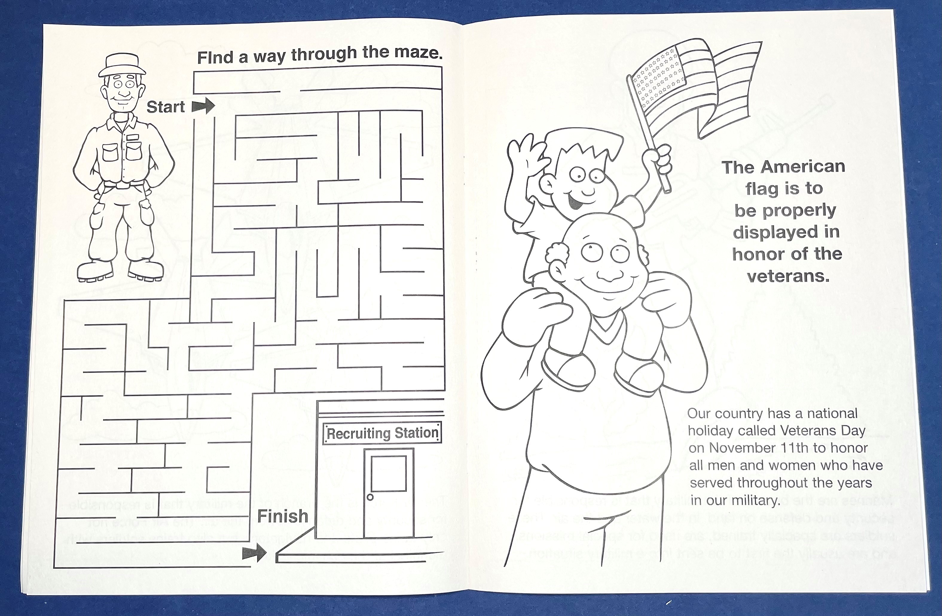 COLORING BOOK - American Heroes Coloring & Activity Book 2